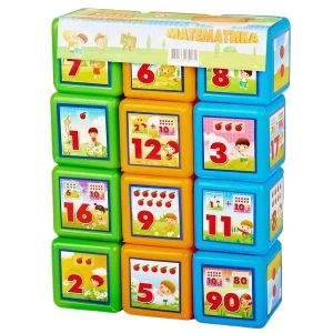 Cuburi matematica 12 buc