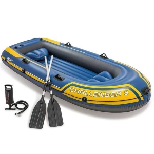 Intex barca gonflabilă “challenger 3” cu vâsle și pompă, 295x137x43 cm, până la 320 kg