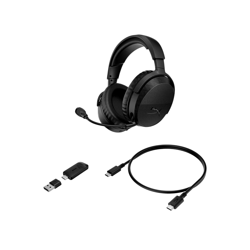 Игровая гарнитура hyperx cloud stinger 3 , беспроводной, чёрный 2