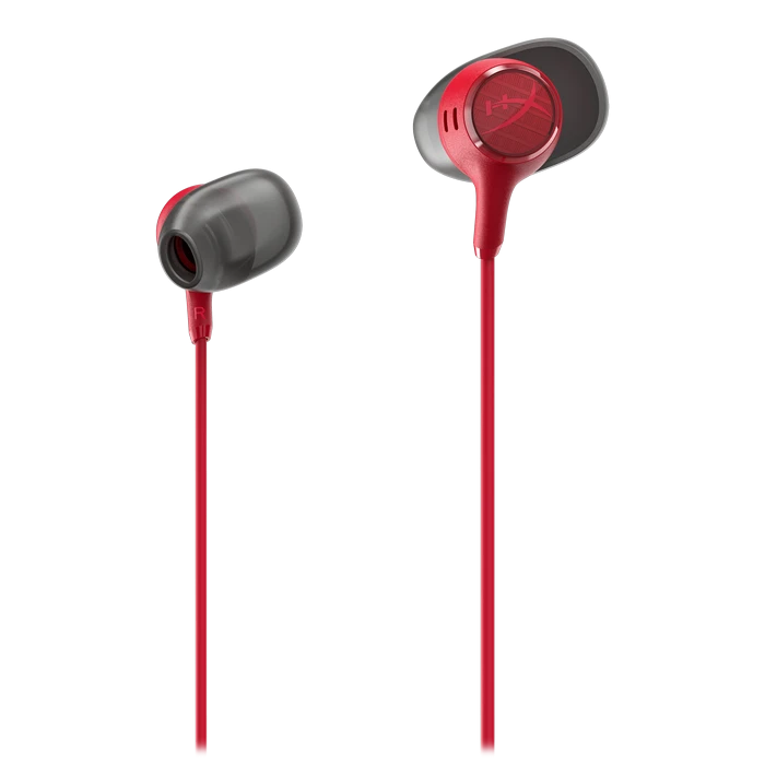 Гарнитура для мобильных телефонов hyperx cloud earbuds iii, проводной аналоговый, красный 5