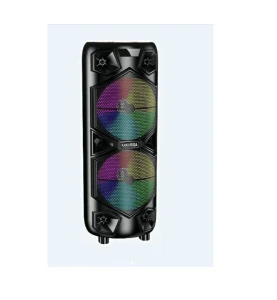 Boxă wireless kakusiga kk-12202 jiadi cu lampă cu flacără, neagră