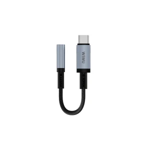 Аудиоконвертер wiwu legend (0,15 м) usb-c на 3,5 мм wi-c047t, черный Thumbnail 2