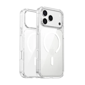 Carcasă wiwu crystalshield pro crystalever™ anti-îngălbenire cs-202 transparentă pentru iphone 18 pro/17 pro