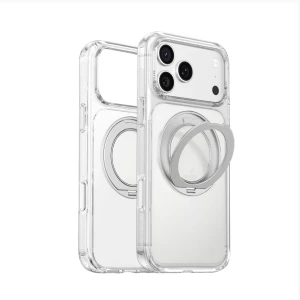 Carcasă wiwu crystalshield ultra crystalever™ anti-îngălbenire cs-203 pentru iphone 18 pro/17 pro, transparentă