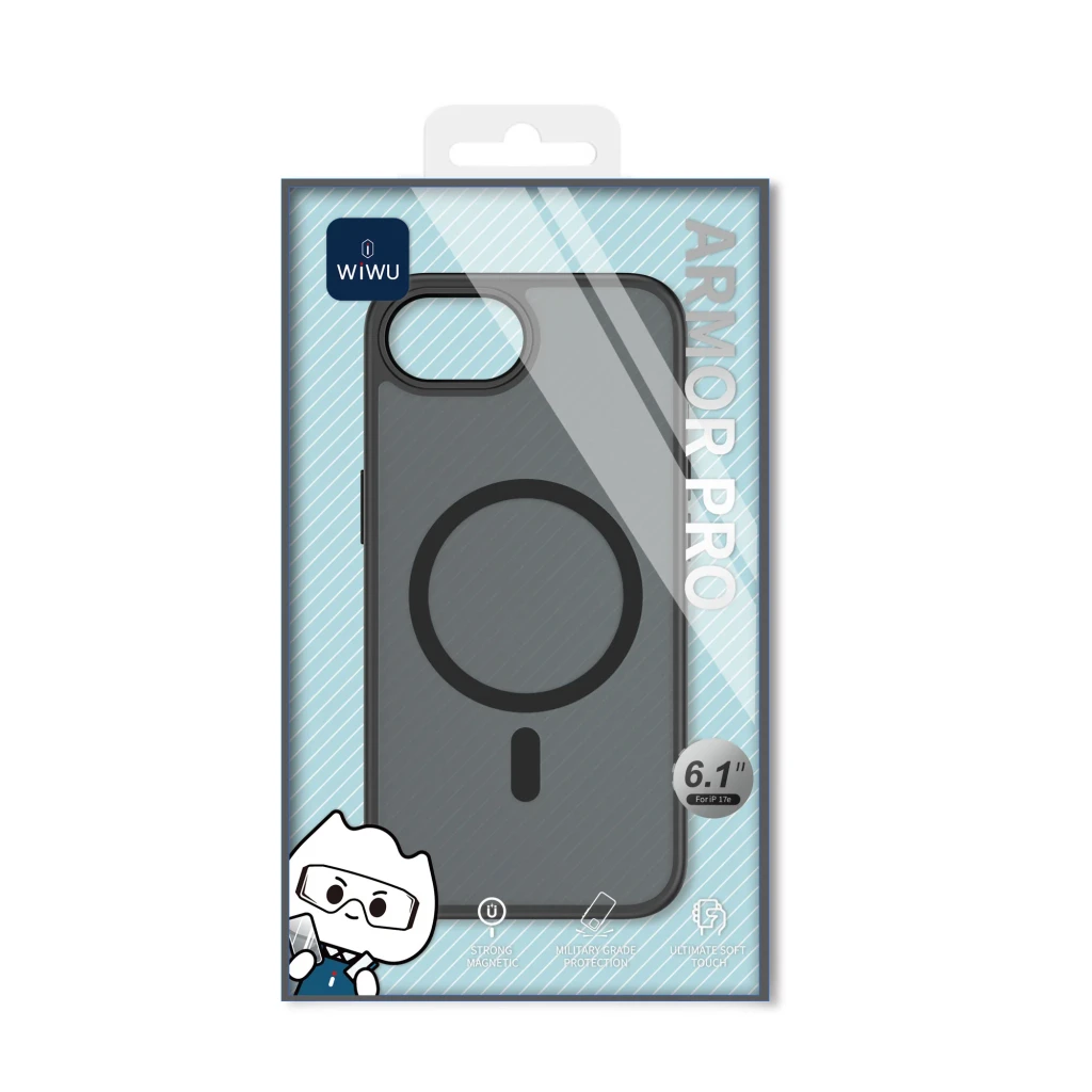 Wiwu armor pro fgg-012 iphone 18 pro/17 pro negru 3