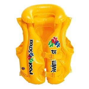 Intex vesta de înot gonflabilă "școala pentru înot", 50х47 cm, 3-6 ani
