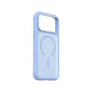 Чехол wiwu areoarmor pro matte anti-dirty case aa-202 для iphone 18 pro max/17 pro max, светло-голубой.