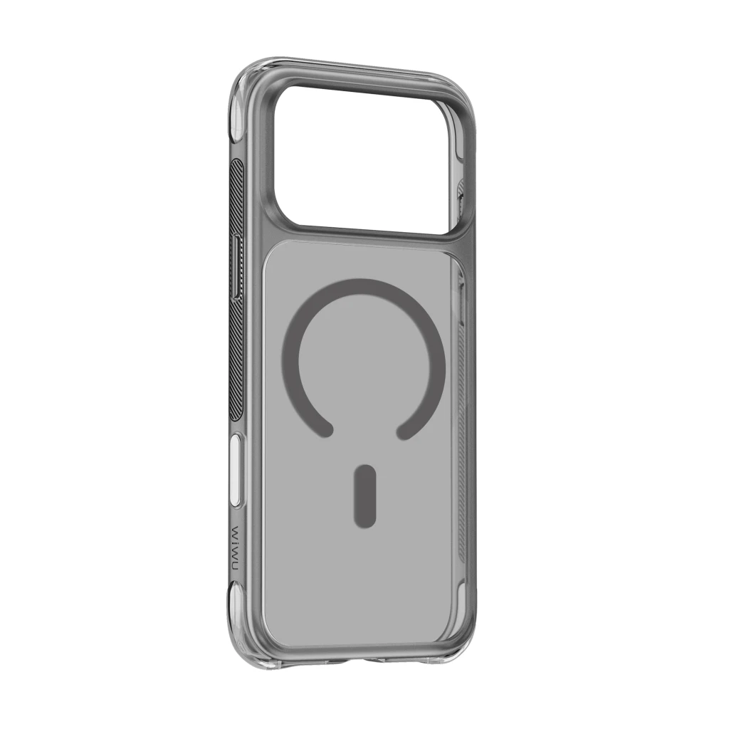 Husă anti-cădere wiwu areoguard pro ag-202 pentru iphone 18 pro/17 pro, gri 2