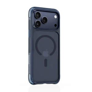 Husă anti-cădere wiwu areoguard pro airbag ag-202 pentru iphone 18 pro max/17 pro max, bleumarin