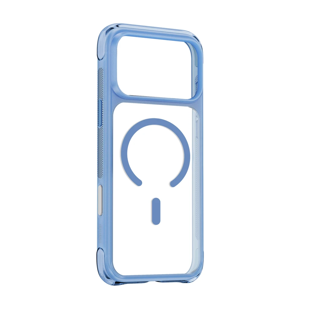 Husă anti-cădere wiwu areoguard pro airbag ag-202 pentru iphone 18 pro max/17 pro max, albastru deschis 2
