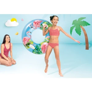 Intex надувной круг “летние мечты” д 97 см с ручками, до 80кг, 9+, 3 цвета Thumbnail 8