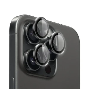 Protecție lentilă wiwu cu safir dublu culoare lg-003 iphone 18pro și iphone 18 pro max, negru