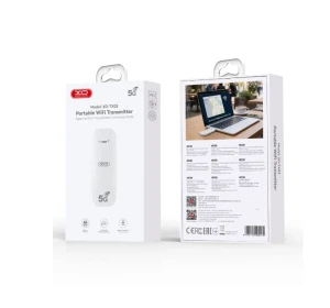 Router wifi mobil portabil xo tx03 (usb) - alb (versiune europeană / fără cartelă sim 4g) alb Thumbnail 3