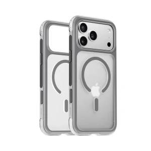 Carcasă aeroshield pro as-202 pentru iphone 17 pro, gri