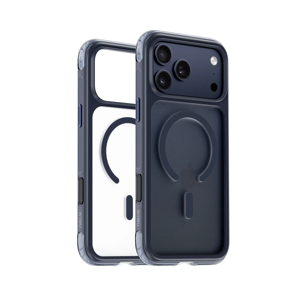 Wiwu aeroshield pro as-202 iphone 17 pro albastru închis 2