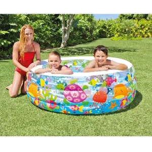 Intex piscină gonflabilă pentru copii cu baza gonflabilă 152×56 cm, 360 l, 6+ Thumbnail 3