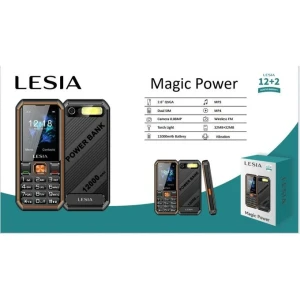 Lesia feature phone magic power black Thumbnail 2
