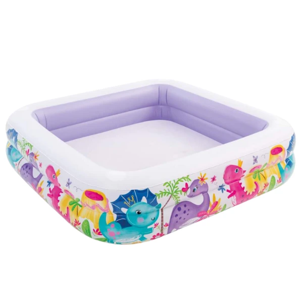 Intex piscină gonflabilă pentru copii cu baldachin 157x157x122 cm, 295 l, 2+ 2