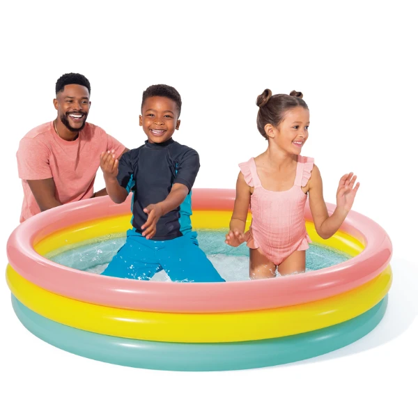 Intex детский надувной бассейн “cияние заката”  147х33 см, 275л, 2+ 2