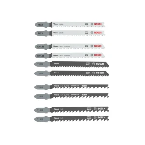 Set pânze pentru lemn pentru fierăstrău vertical (pendular) 100 mm 10 buc. bosch