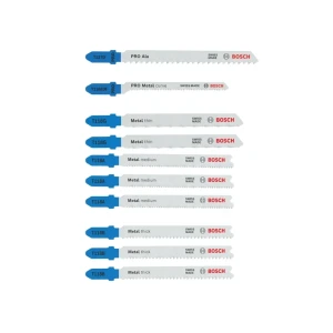 Set pânze pentru metal pentru fierăstrău vertical (pendular) 83 - 100 mm 10 buc. bosch