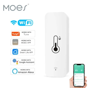 Moes wi-fi temperature and humudity probe 2 x aaa Thumbnail 2