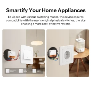 Sonoff zigbee smart switch mini one (mini-zb1gs) (neutral wire required) Thumbnail 3