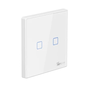 Sonoff 433mhz wireless stick-on smart wall switch 2 gang (t2eu2c-rf) Thumbnail 2