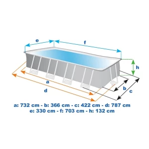 Intex бассейн ultra xtr frame 732х366х132 см, 31805 л, металлический каркас Thumbnail 5