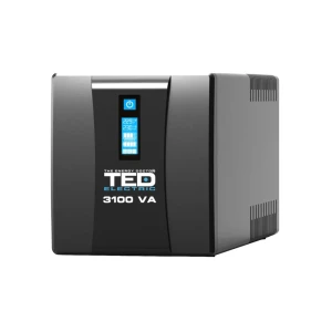 Ups cu stabilizator de tensiune line interactive avr 9 ah 230 v 3.1 kva/1.8 kw ted