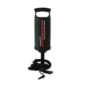 Intex pompa de aer manuală "double quick ii", furtun cu 3 duze, 36 cm