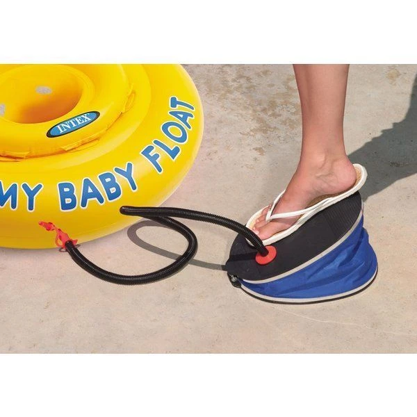 Intex pompă aer de picior “giant bellows”, furtun cu 3 duze, 30 cm 3