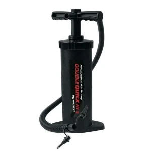 Intex pompa de aer manuală "double quick iii s", furtun cu 3 duze, 37 cm