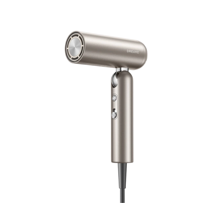 Фен dreame pocket high-speed, 1300вт, titanium gold 2