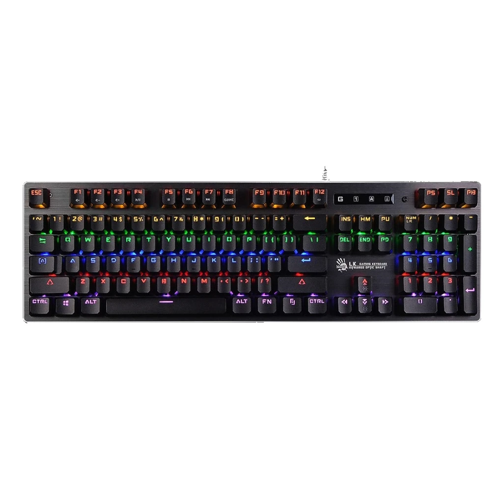 Tastatură bloody b760, cu fir, negru 3