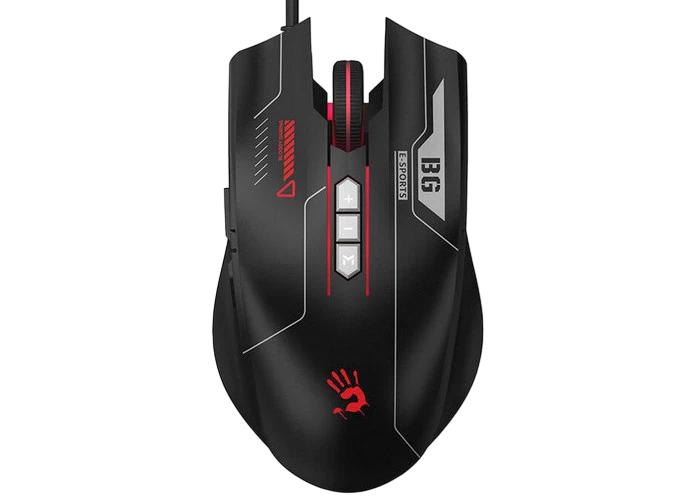 Set tastatură + mouse + mouse pad bloody b1700 , cu fir, negru 5