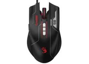 Set tastatură + mouse + mouse pad bloody b1700 , cu fir, negru Thumbnail 4
