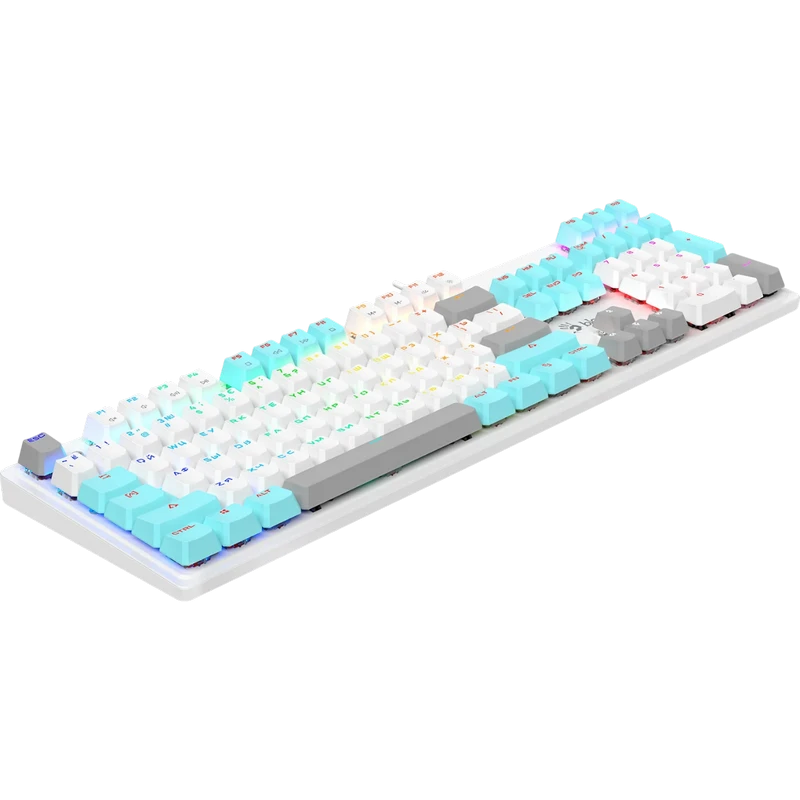 Клавиатура bloody s510r, проводное, icy white 10