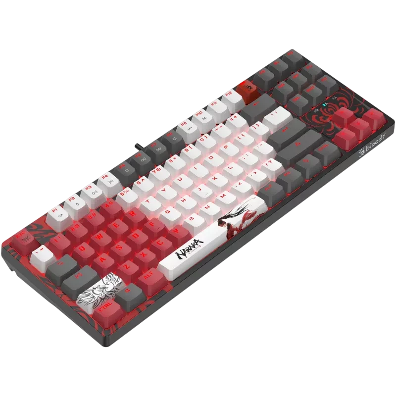Клавиатура bloody s87, проводное, naraka 19