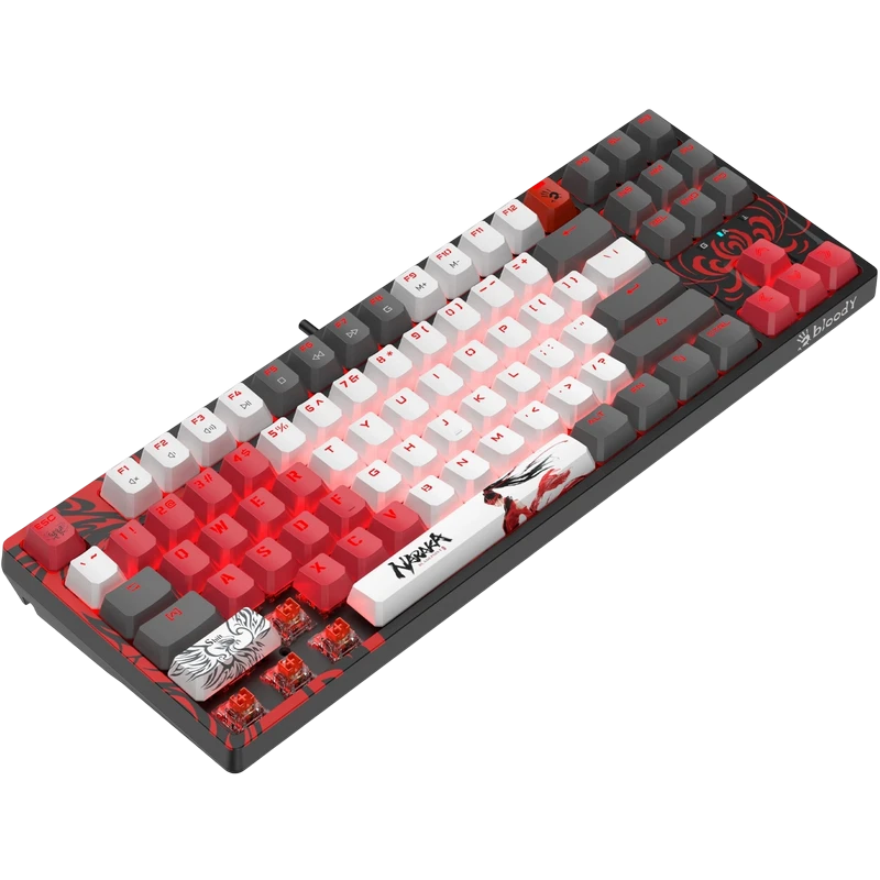 Клавиатура bloody s87, проводное, naraka 8