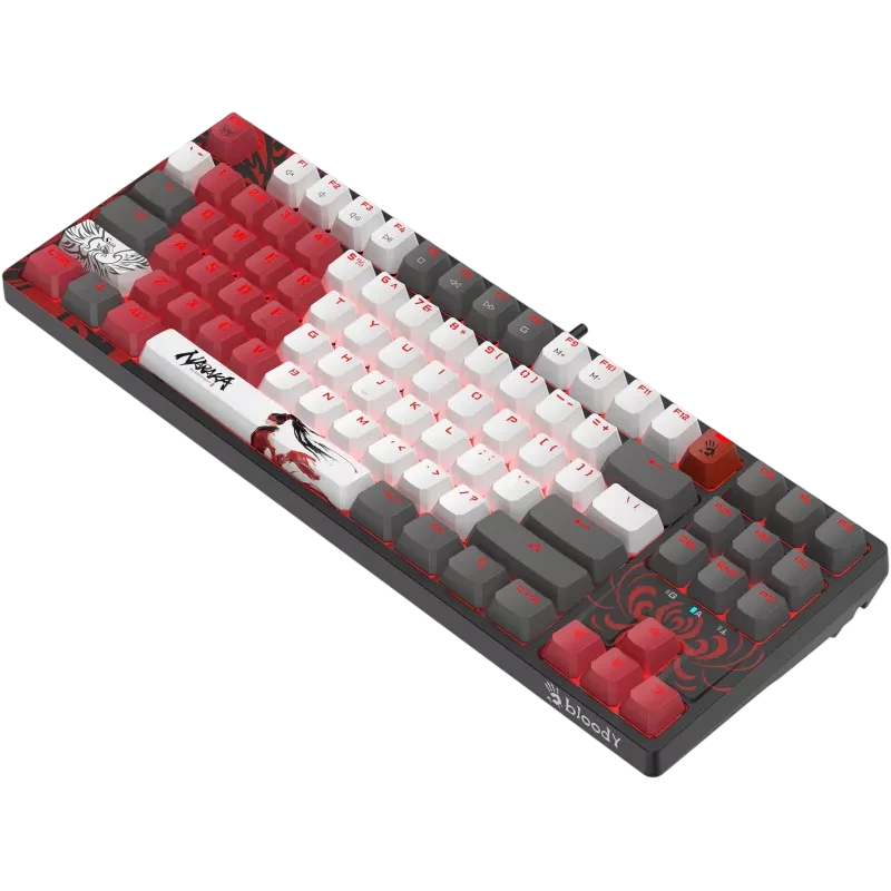 Клавиатура bloody s87, проводное, naraka 13