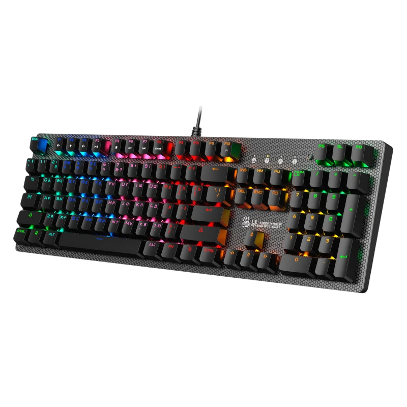 Клавиатура bloody b810r, проводное, netbee 2