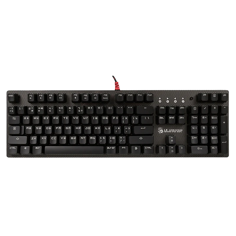 Клавиатура bloody b810r, проводное, netbee 8