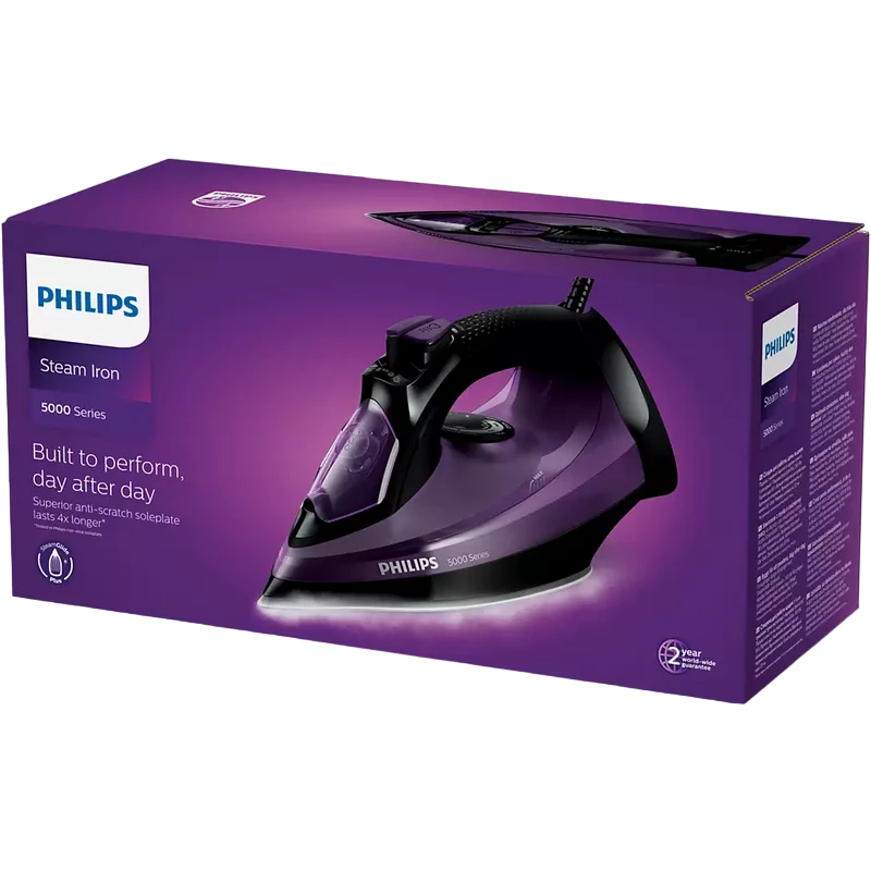 Утюг philips dst5030/80, 2400вт, фиолетовый 3