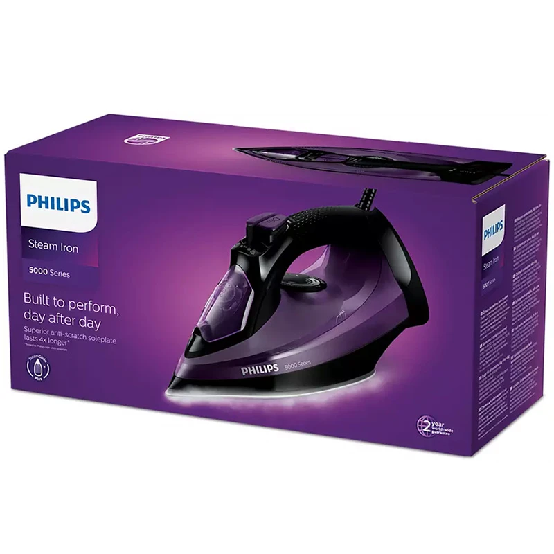 Утюг philips dst5030/80, 2400вт, фиолетовый 4
