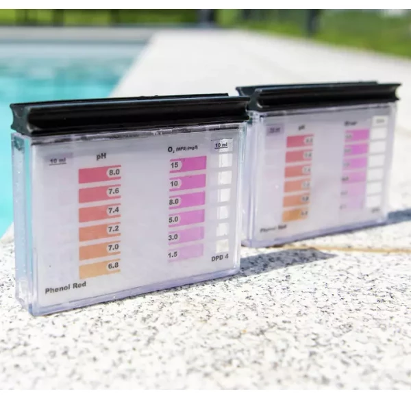 Набор для измерения уровня ph и свободного хлора 4