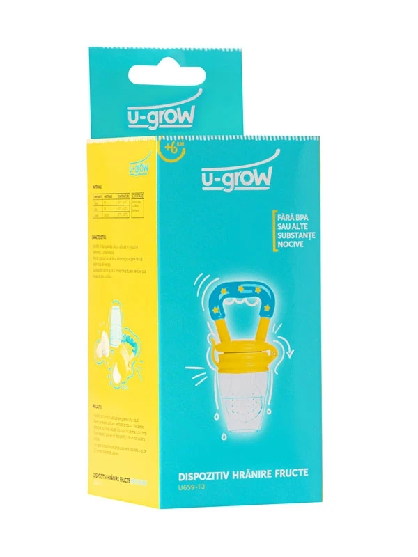 Dispozitiv din silicon pentru hranirea cu fructe,u-grow 3