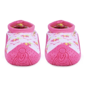 Șosete antiderapante pentru copii „floricele”, mărimea  20 (11,9 cm) Thumbnail 3