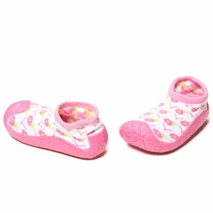 Șosete antiderapante pentru copii „floricele”, mărimea 22 (13,3 cm)
