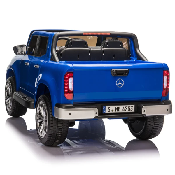 Электромобиль mercedes x-class, 12v7ah, мотор 45wx2, eva колеса, кожаные сидения 23